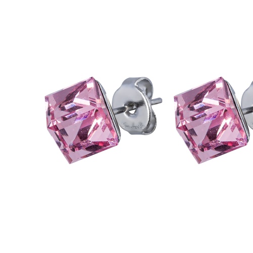 Пусеты Fiore Luna  Pink, SWE2127/2 P S фото 3